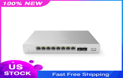 Cisco Meraki MS120-8LP-HW Compact Cloud-Managed Network Switch