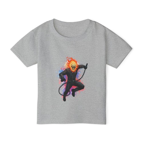 Fiery Hero Toddler T-Shirt, Kids Graphic Tee, Superhero Clothing, Birthday - Picture 10 of 29