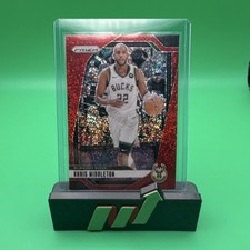 2024-25 Panini Prizm Red Sparkle Prizm Khris Middleton #153 Milwaukee Bucks