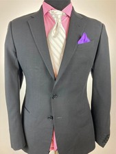 ARMANI Collezioni "Giorgio" Line Black ITALIAN Sport Jacket 40 R e50