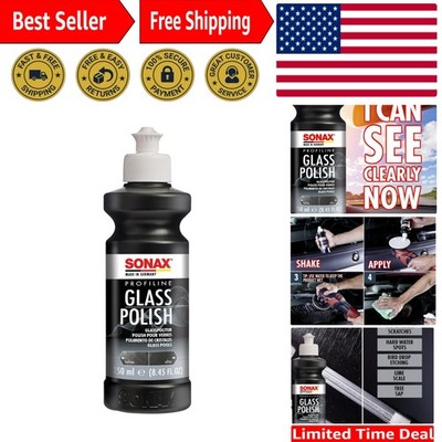 Silicone-Free 250ml GlassPolish by PROFILINE - Revive Your Car's Window Clarity