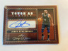 2025 Leaf Glory Of The Game Jerry Stackhouse Auto Tough As Leather #12/35
