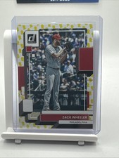 Zack Wheeler 2022 Donruss 220 Presidential Collection Parallel SP /46 Phillies