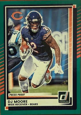 NFL, Chicago Bears, Donruss, Green, Moore, No.155
