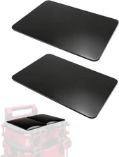 2 Pack Toolbox Tables Compatible with Milwaukee Packout, PP Plastic Heavy Duty W