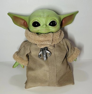 Star Wars The Mandalorian Baby Yoda Grogu The Child 13'' Plush Doll 2020 Mattel