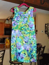 Women's I.N. Studio Floral Sleeveless Dress...Size: 12