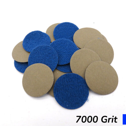 25mm Schleifscheiben Schleifpads Körnung 60-10000 Klett Exzenter Nass & Trocken - Picture 25 of 26