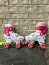 Trac Star Roller Derby USA Energy Flex Girls Roller Skates Size 3-6 KG RR8