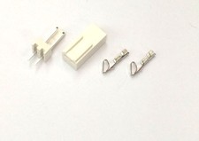 2-Pin 2510 2.54mm Male Female Connector Crimp Pin PCB Header Fan Computer 40 Set