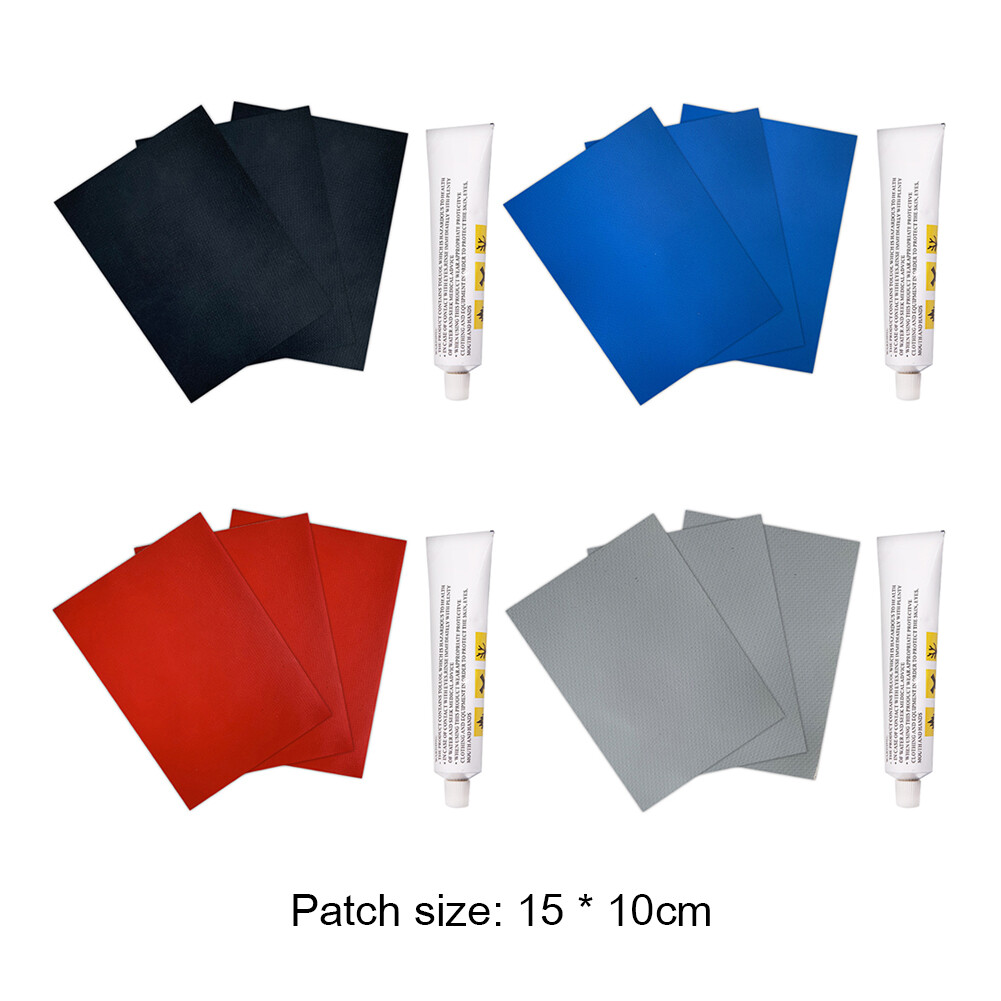 4pcs PVC Paddle Board Patches Waterproof Kayak Air Bed Repair Patch