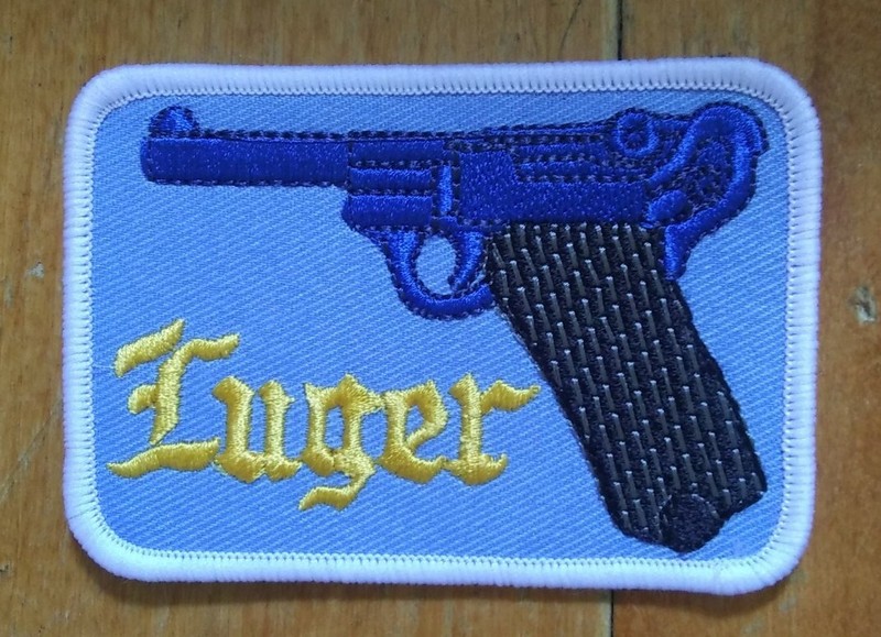 German Luger Handgun Patch VTG 