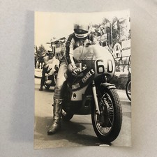 Vintage Motorcycle Racing Photo Photograph Grand Prix Brno