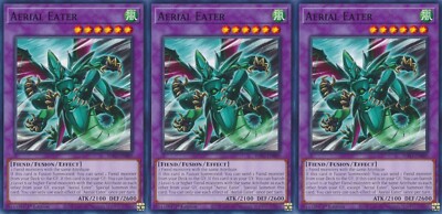 3x Aerial Eater | INFO-EN089 | Common | 1st Ed | NM | YuGiOh