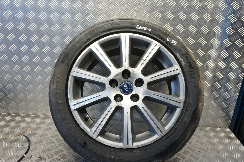 FORD GALAXY R17 ALLOY WHEEL (BUCKLED SEE PHOTOS) TYRE 200610 EA09F2 eBay