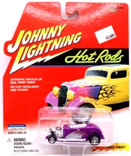 Johnny Lightning Hot Rods 1932 Ford Hi-Boy Roadster purple/silver