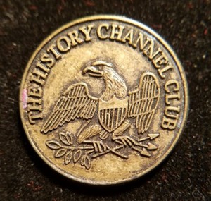 Token The History Channel Club 1776 1976 Liberty Bell Eagle Brass 7 8 Diameter Ebay
