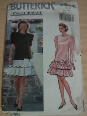 Butterick 5642 Vintage Jessica Howard Dress Pattern Sz 12-16