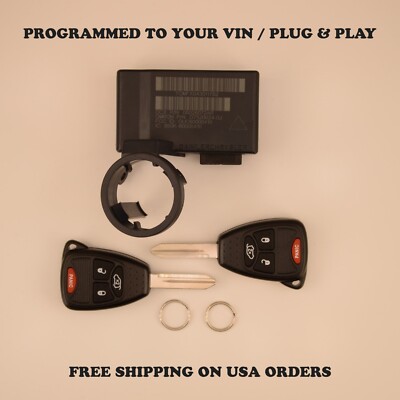 2008-2012 Jeep Liberty Wrangler Immobilizer 05026072AR Programmed Plug & Play