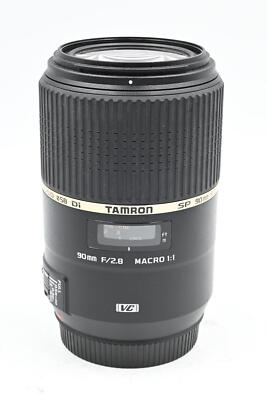 Tamron F004 AF 90mm f2.8 SP Di VC USD Macro Lens Canon EF