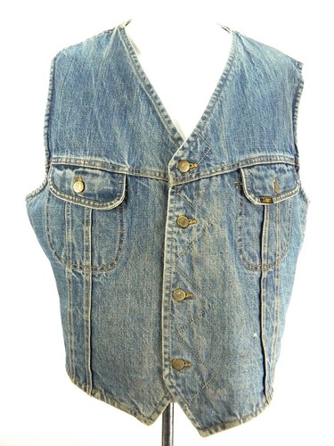 Lee Storm Rider Vintage 70s Denim Vest 