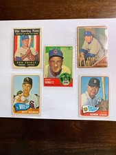 Baseball cards, Topps, Vintage years, Originals, Personal collection.