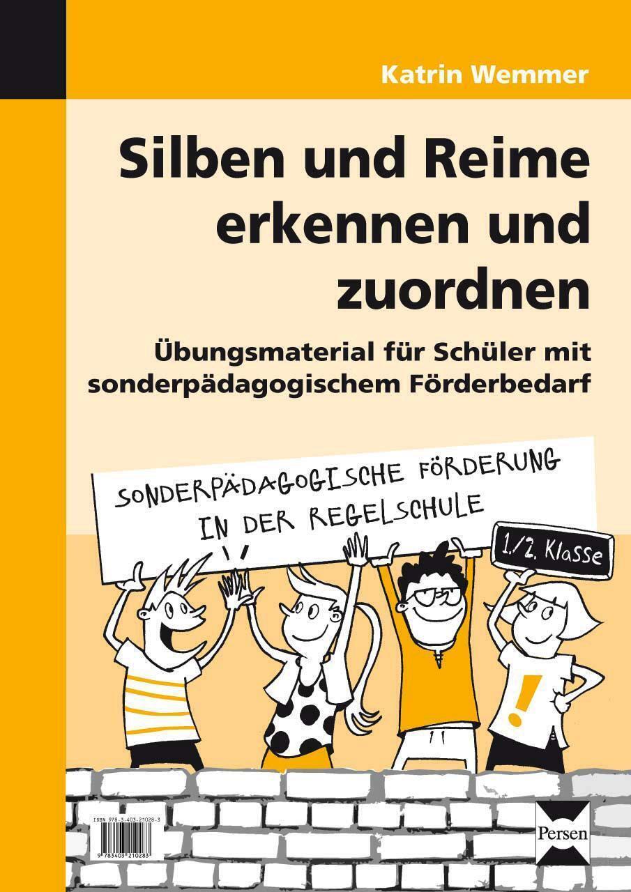 Thumbnail - Silben Und Reime Erkennen Und Zuordnen Katrin Wemmer Stück 58 S.