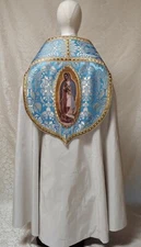 Custom Silk Marian Cope