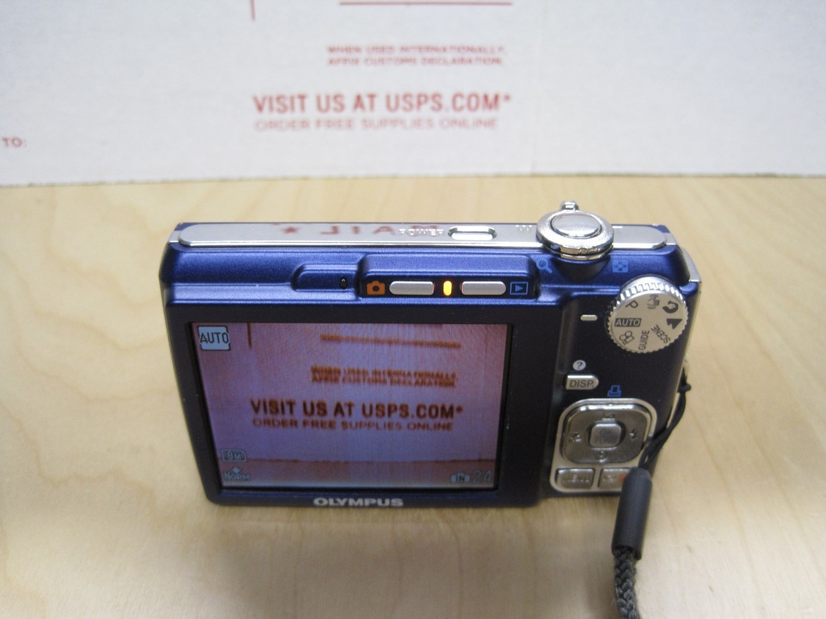 Olympus FE FE-340 8.0MP Digital Camera - Blue 50332163102| eBay