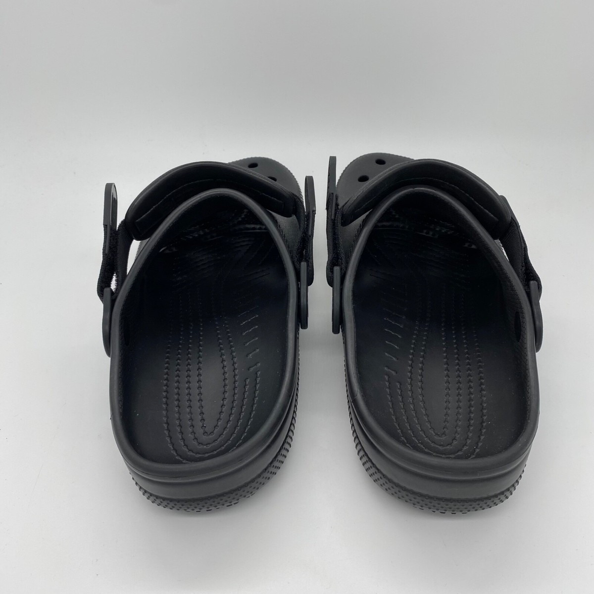 Crocs Yukon Sport Clogs Mens Size 11 Black All-Terrain Rugged Adjustable Strap Crocs Men main image 4