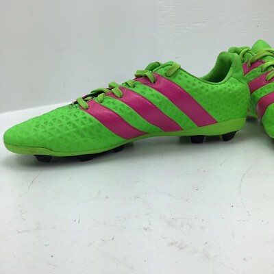 Adidas AF5034 Neon Green & Pink Stripes Soccer Cleats  display picture 2