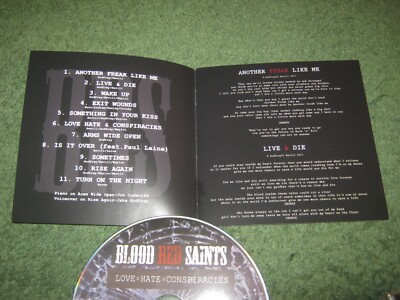 Blood Red Saints - Love Hate Conspiracies (cd) | eBay