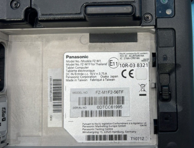 FZ-M1 i5 4ギガ 128ギガSSD LTE 肩ひも FZ-M1 i5 4ギガ 128ギガSSD LTE 肩ひも Panasonic TOUGHPAD FZ-M1 Core