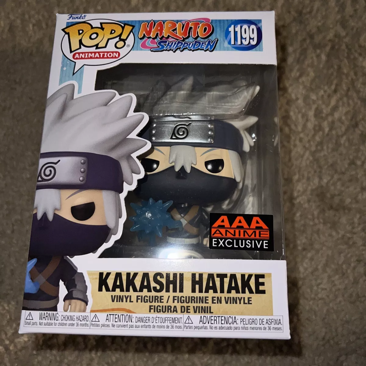 Naruto POP! Animation Vinyl Figure Young Kakashi 9 cm