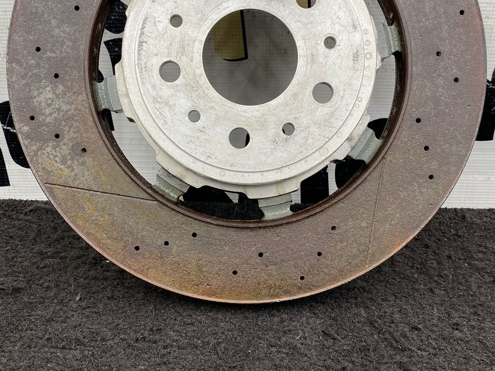2015 Maserati Granturismo MC Front Brake Caliper Disc/ Rotor OEM