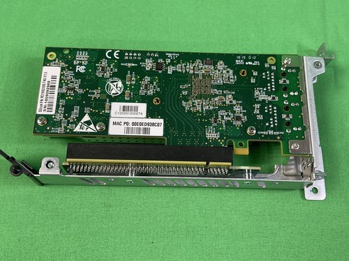 Silicom PE310G2I50E-T-NU Dual Port Server Adapter 10GbaseT PCIe x4 w/ Riser Card - Photo 12/16