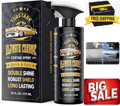 Carceracot Ceramic Coating for Cars (16 oz.), Unmatched Shine Nano Car Wax... 