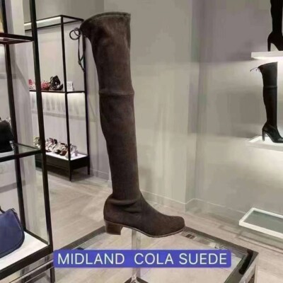 Stuart Weitzman Cola Suede Over the Knee boots Midland size 6 retail 835