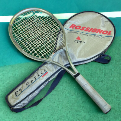 Raquette De Tennis Vintage Rossignol FT 6.60 VAS CPP - Taille 4 3/8 - Fabriquée En France - Occasion