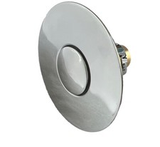 Stainless Steel Push Type Bounce Core Universal Sink Basin Drain Filter Pop Up