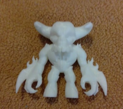 Doom Eternal Baron of Hell toy 3D printed - unpainted 3 inch figure | eBay