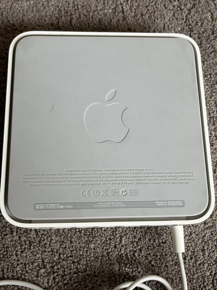APPLE Wireless A1143 AirPort Express Wi-Fi Router Base Station Extreme TESTED - Image 4 of 4