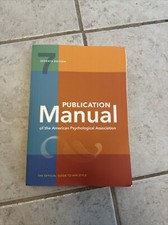 Publication Manual of the American Psychologi...