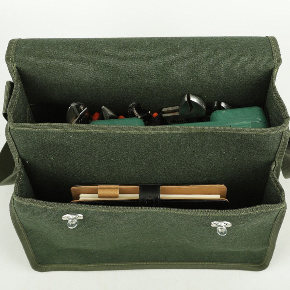 Cleaning Organizer Tool Storage Bags Canvas Repair Bag Durable Toolkit