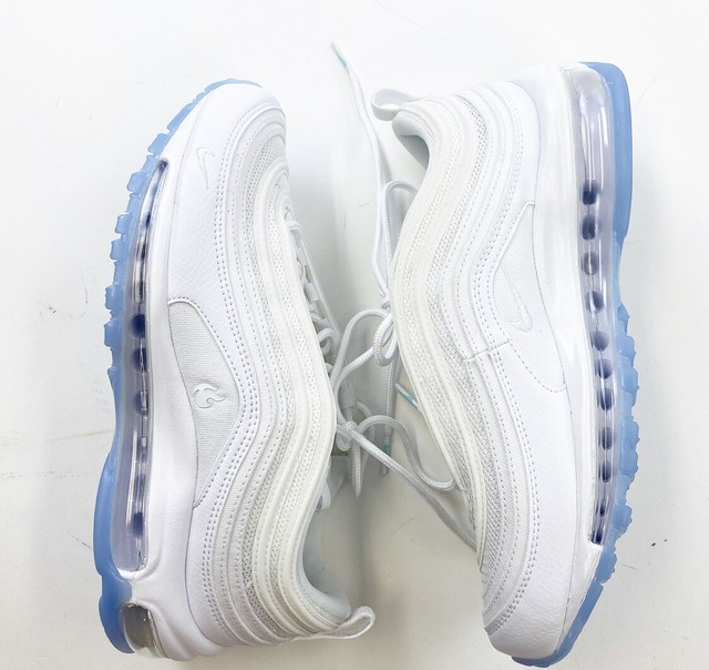 Nike Air Max 97 Triple White 3m Metallic Running SNEAKERS Mens Size US 11 for sale online | eBay