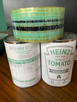Daniel Arsham Heinz tomato soup limited edition of 3000 Selfridges