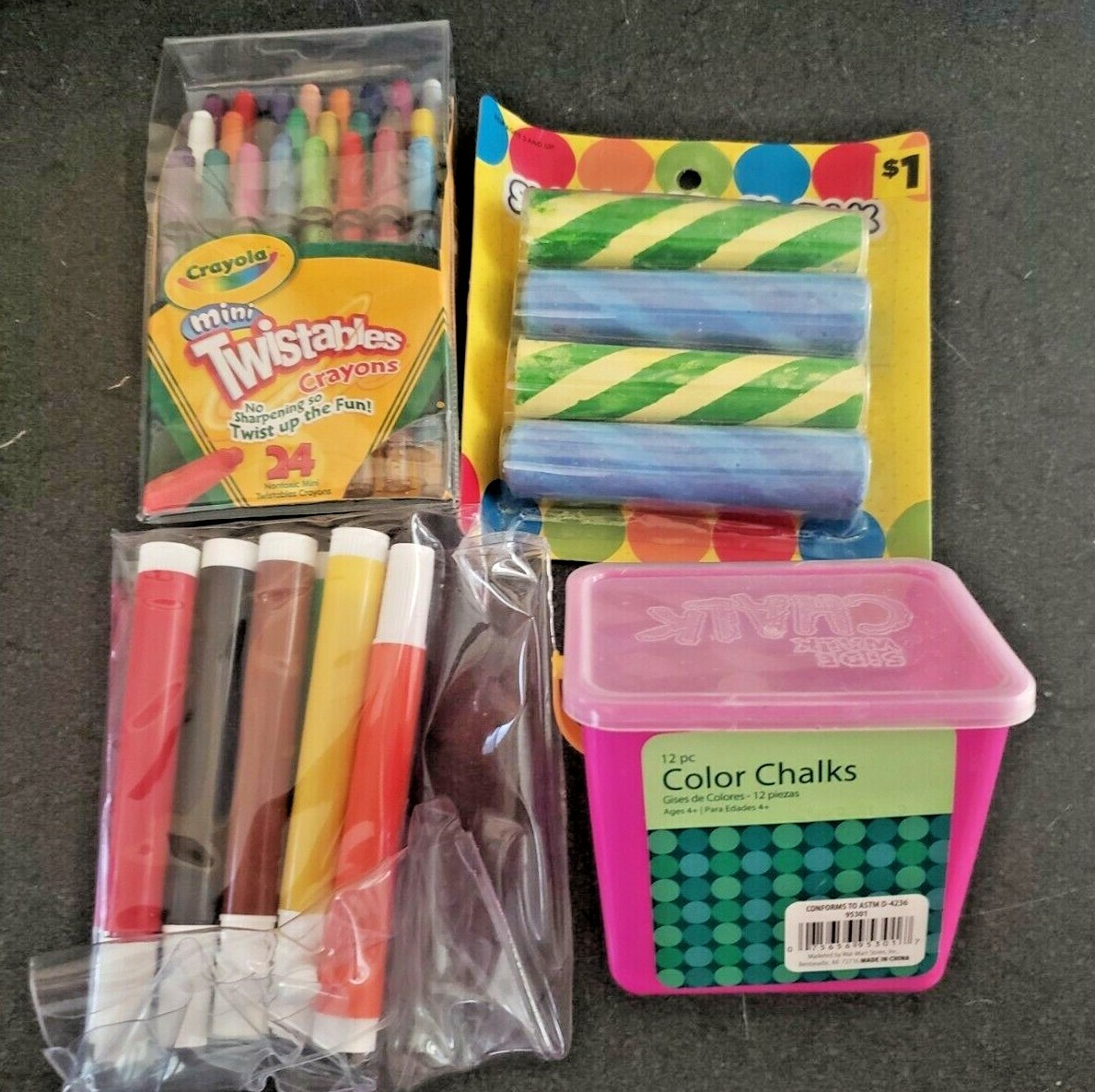 Crayola Chalk Markers Dollar General Sidewalk Chalk Crayola