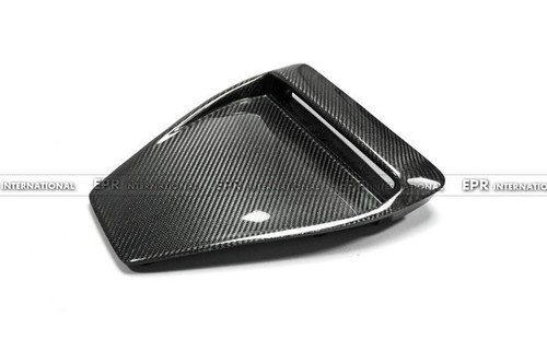 New OEM Hood Duct Scoop Vents For Mitsubishi Evolution EVO 10 Carbon Fiber Parts - Picture 5 of 7