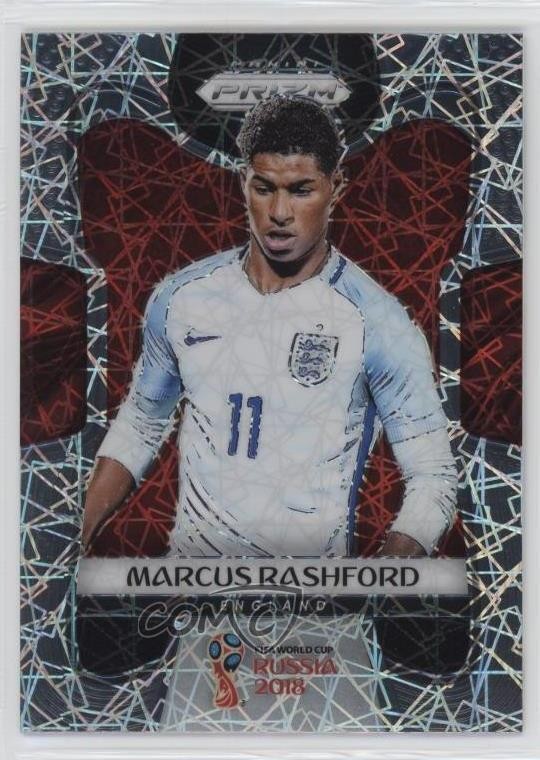 2018 Panini Prizm World Cup Lazer Prizm Marcus Rashford #72 0pa4