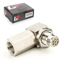 Katalysator Lambda Sonde Erweiterung 90° Winkel Edelstahl M18X1,5 FüR VW